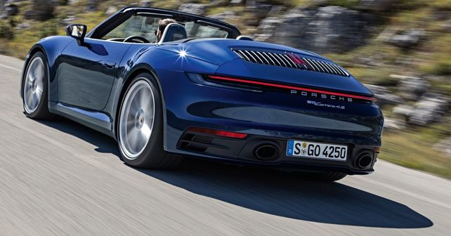 Porsche 911 Carrera 4S Cabriolet 2019 Rear