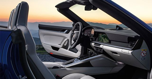 Porsche 911 Carrera 4S Cabriolet Interior 2019