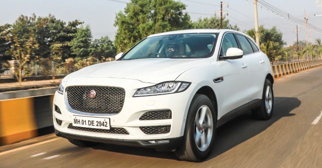 Jaguar F-Pace Front Three Quarter