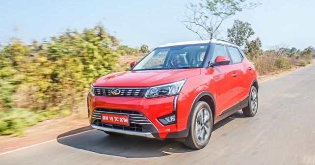 New Mahindra Xuv300 Front Three Quarter Action1