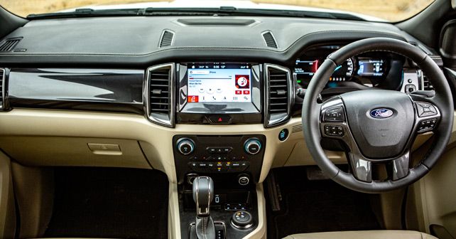 2019 Ford Endeavour Interior