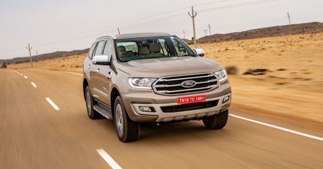 Ford Endeavour Front View