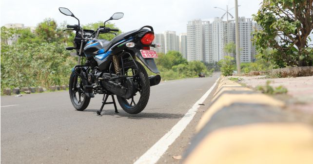 Bajaj Platina 110 H Gear Rear Three Quarter