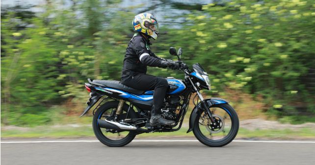 Bajaj Platina 110 H-Gear Side Profile