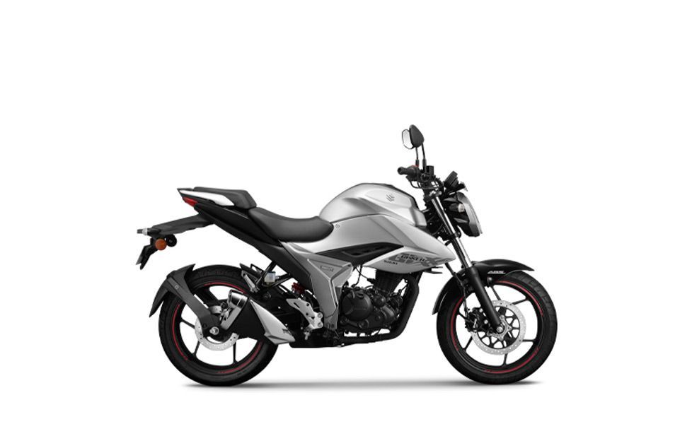 Suzuki Gixxer Image silver 150 absolute side1