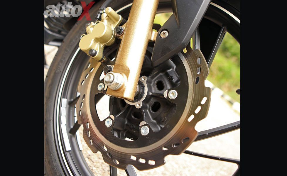 tvs apache rtr 200 4V image disc brake