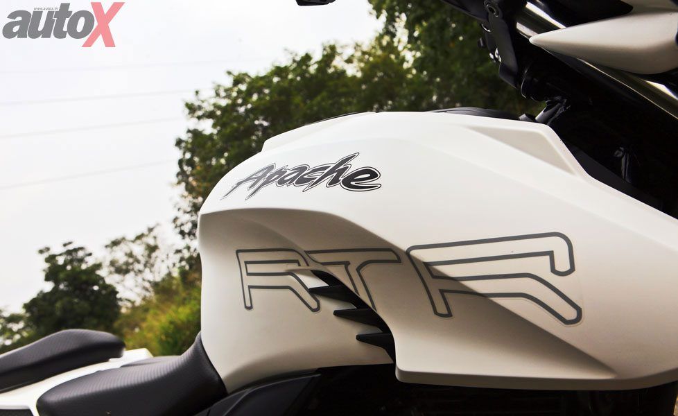 tvs apache rtr 200 4V image fuel tank