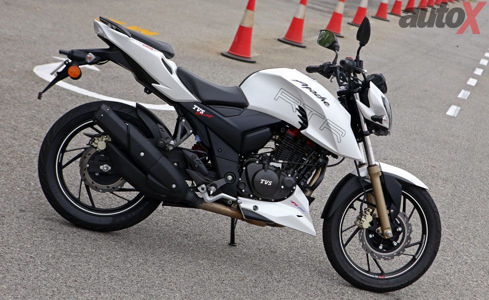 tvs apache rtr 200 4V image side profile