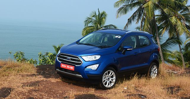 2017 Ford Ecosport Facelift Front Three Quarter