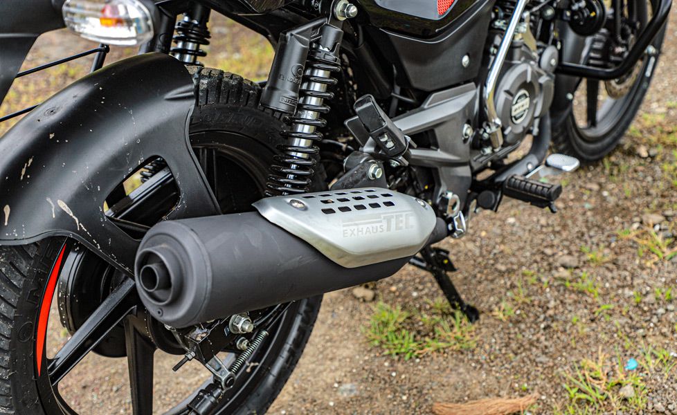 Bajaj Pulsar 125 Image Exhaust Silencer