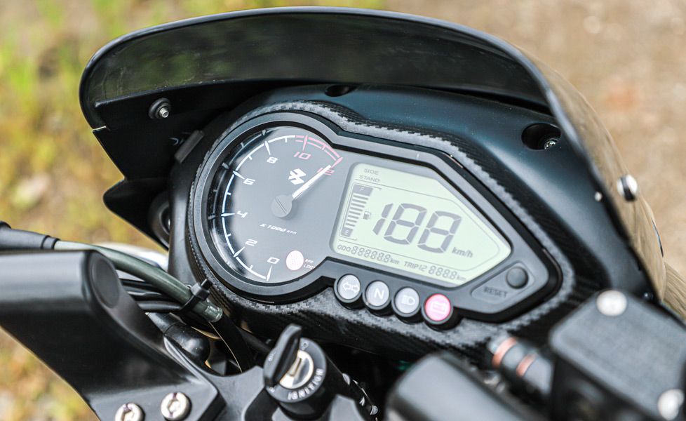 Bajaj Pulsar 125 Image Instrument Cluster Display