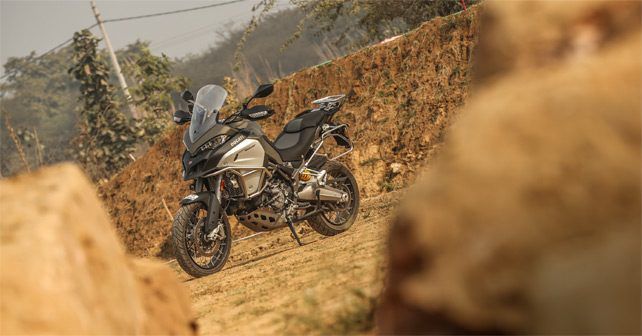 Ducati Multistrada Enduro Front Three Quarter