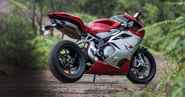 Mv Agusta F4R Rear Three Quarter