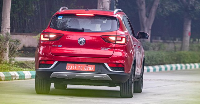 MG ZS EV Rear End