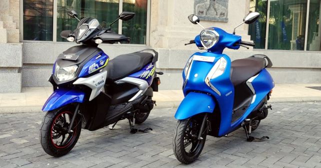 Yamaha Fascino 125 FI And Ray ZR Street Rally 125 FI