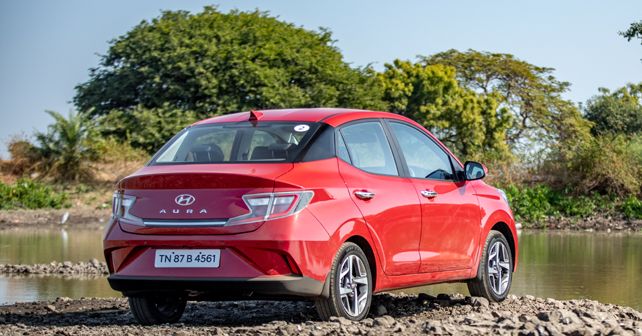 Hyundai Aura Static Rear Quarter