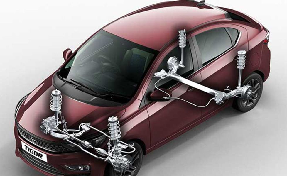 Tata Tigor image advance dual path suspension system