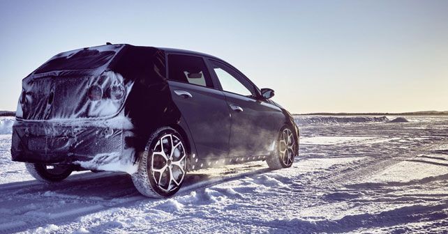 Hyundai I20 N Prototype Ice Testing