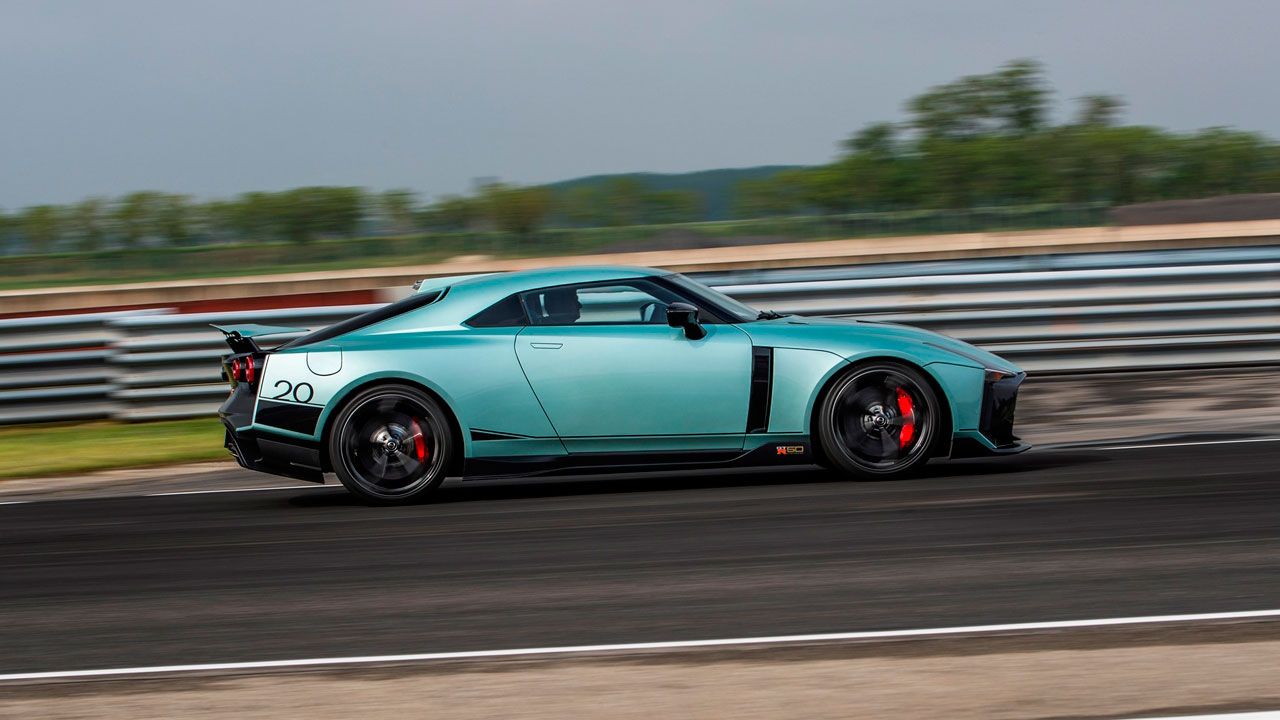 Nissan Gt R50 Side Profile