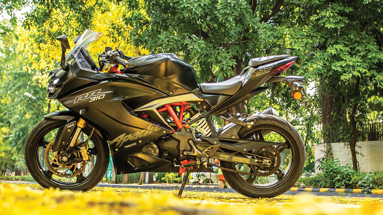 2017 TVS Apache RR 310 Side View