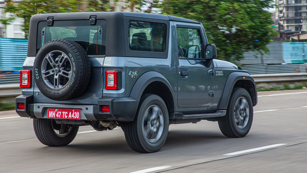 New Mahindra Thar Rear