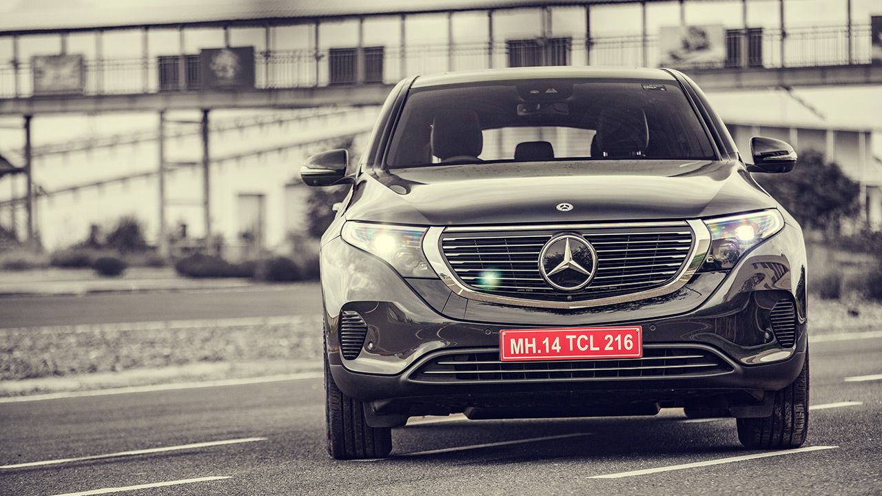 Mercedes Benz Eqc Front