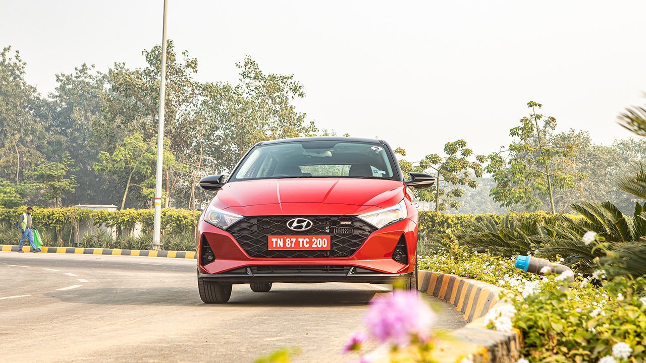 2020 Hyundai I20 Front View Static