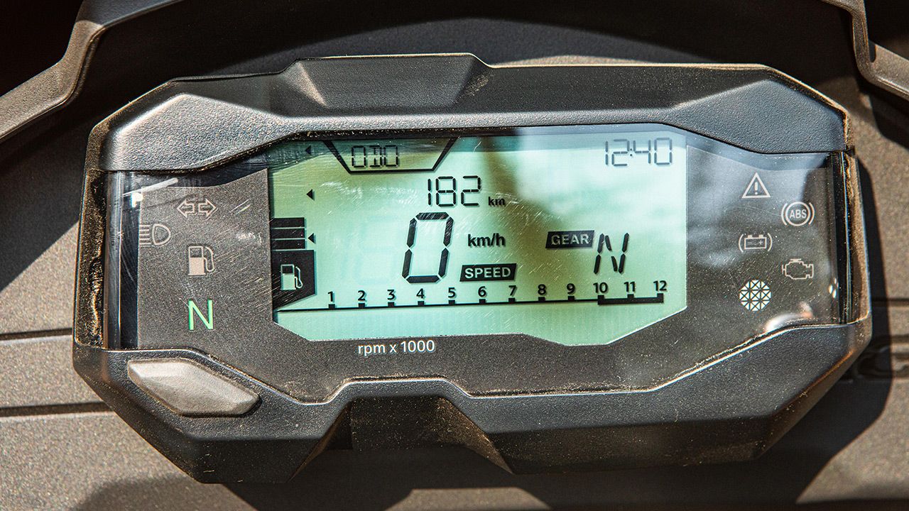 2020 bmw g310 gs instrument cluster