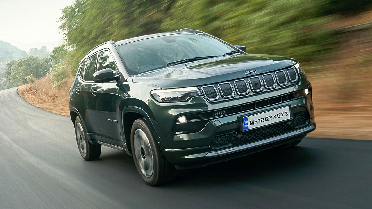 2021 Jeep Compass Facelift Front Quarter Motion