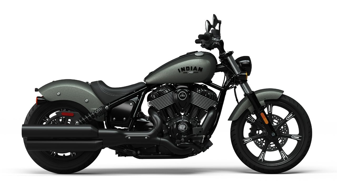 2022 Indian Chief Dark Horse Side View