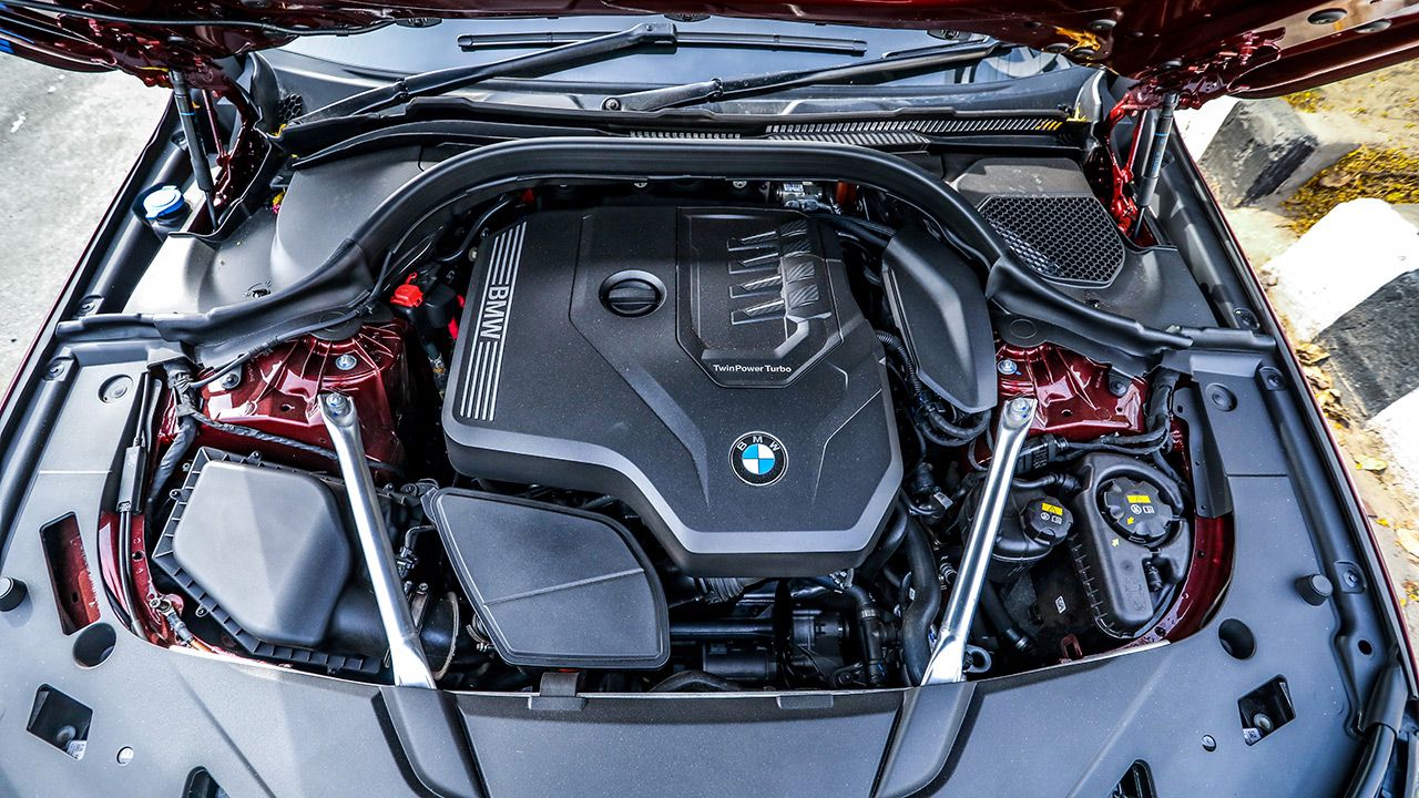 2021 BMW 6 Series GT Engine