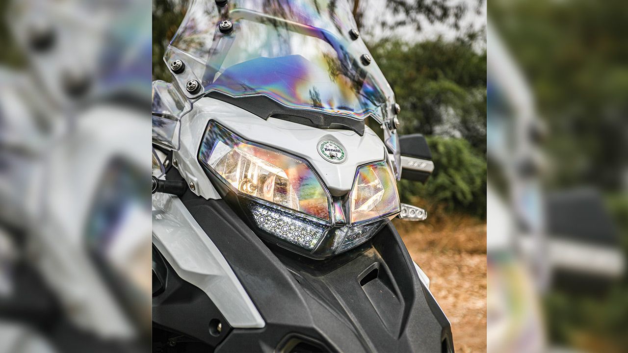 2021 Benelli TRK 502 Head Lamp