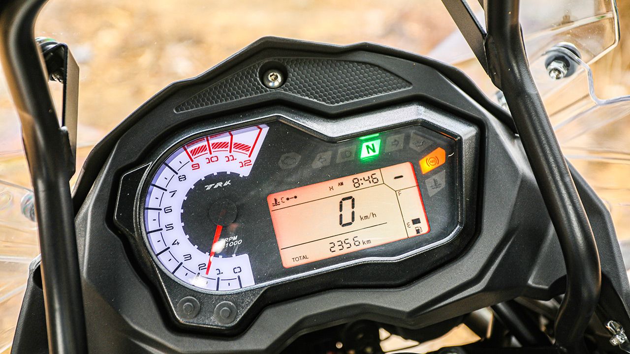 2021 Benelli TRK 502 Speedometer