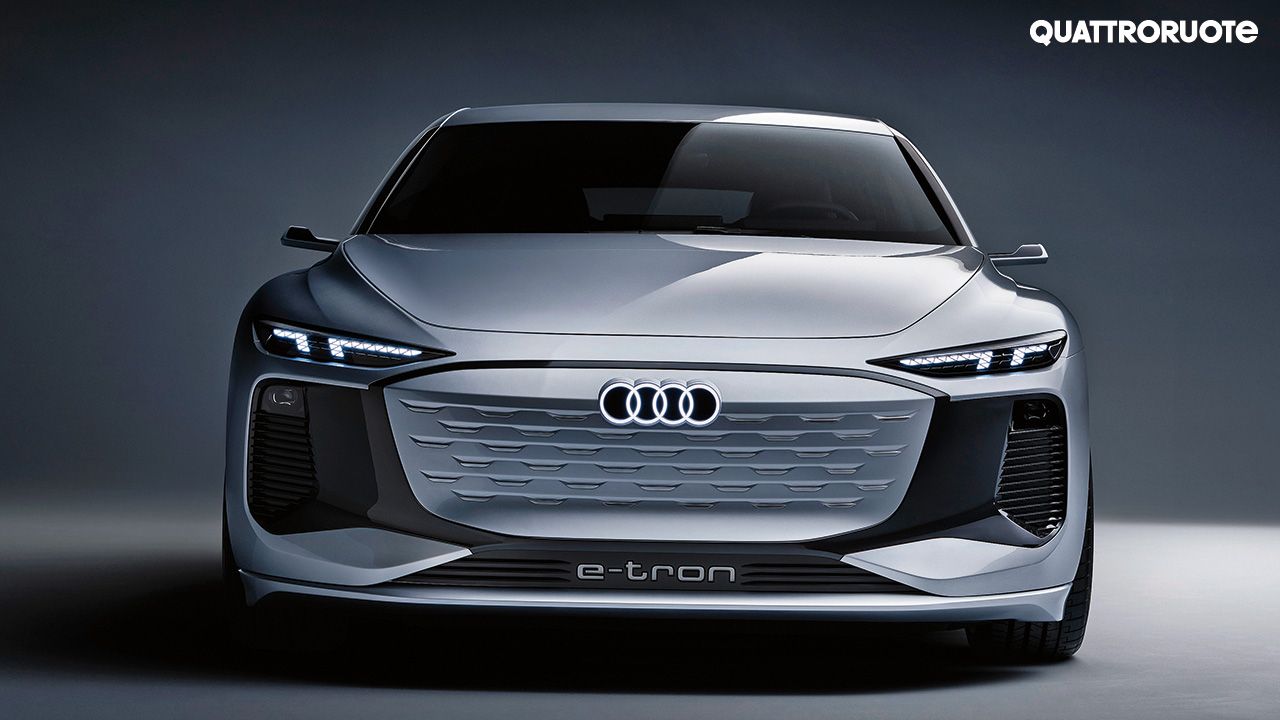 Audi A6 e tron Concept Front View