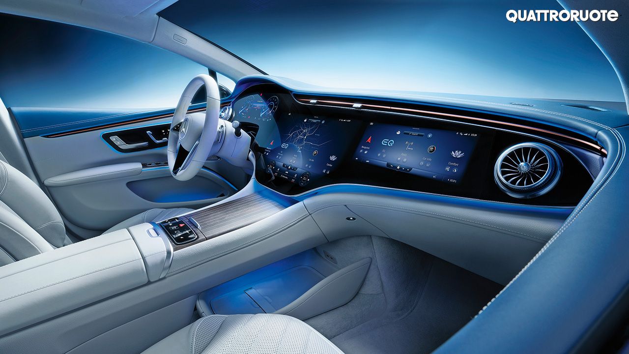 Mercedes Benz EQS Interior