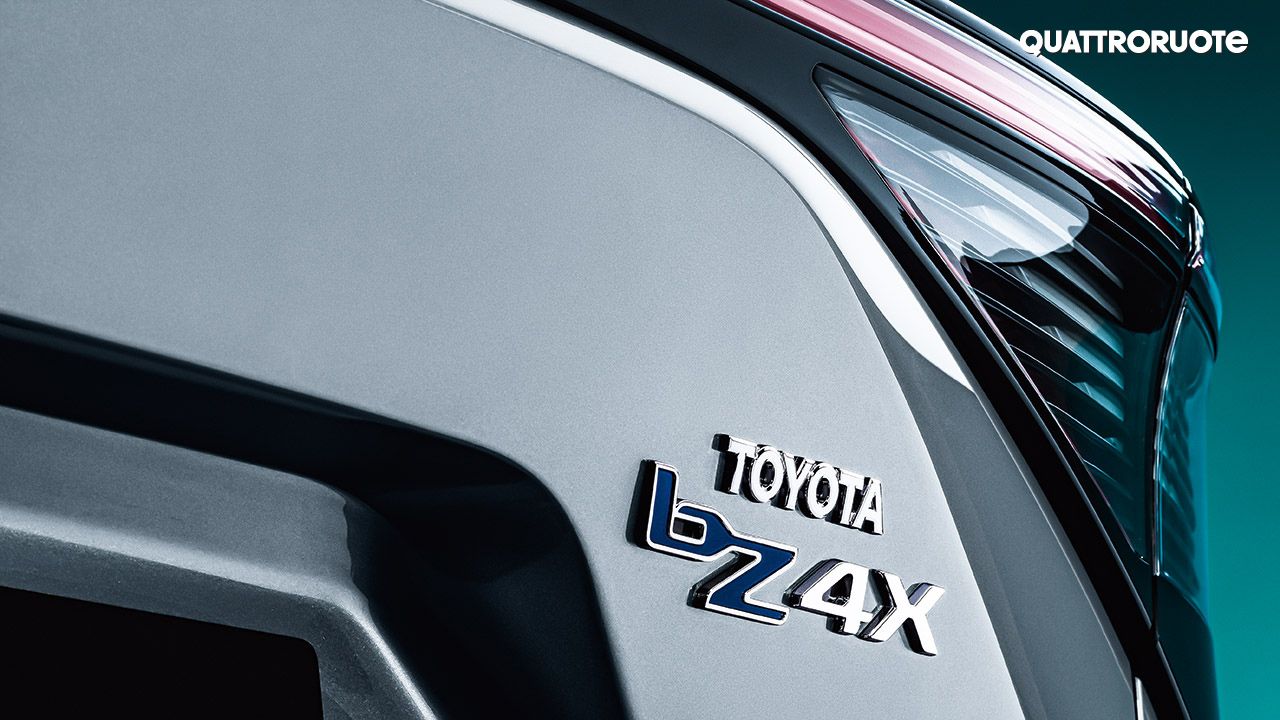 Toyota bZ4X Concept Rear Badge jpg