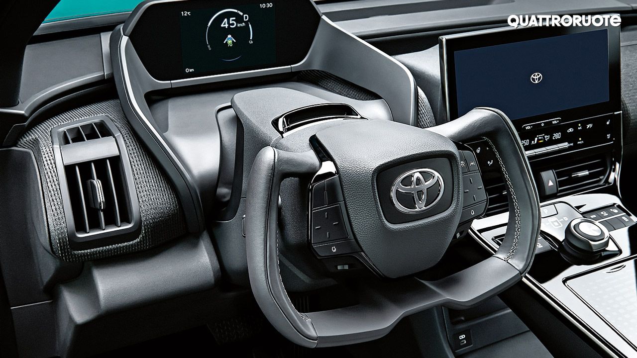 Toyota BZ4X Concept Steering Wheel