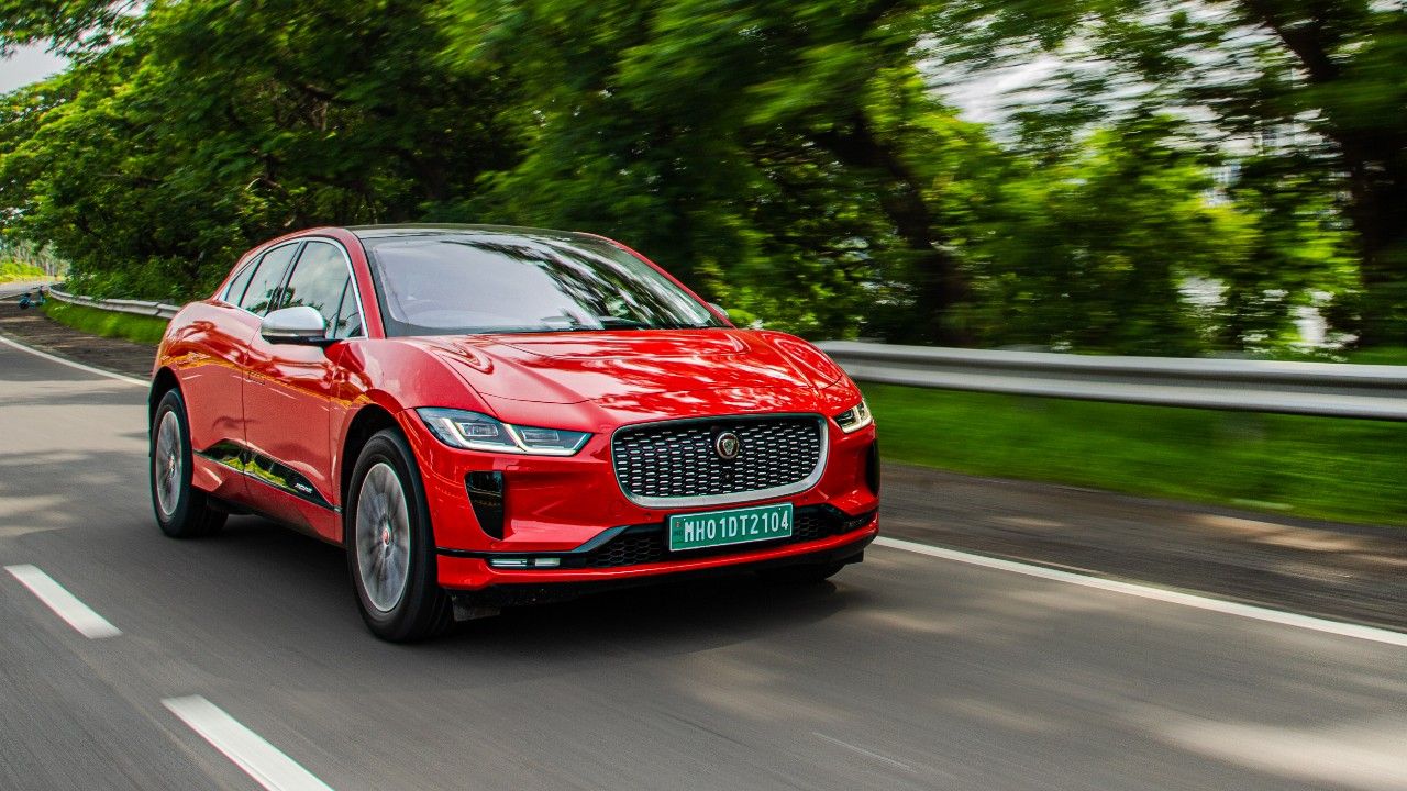 2021 Jaguar I Pace Driving Front