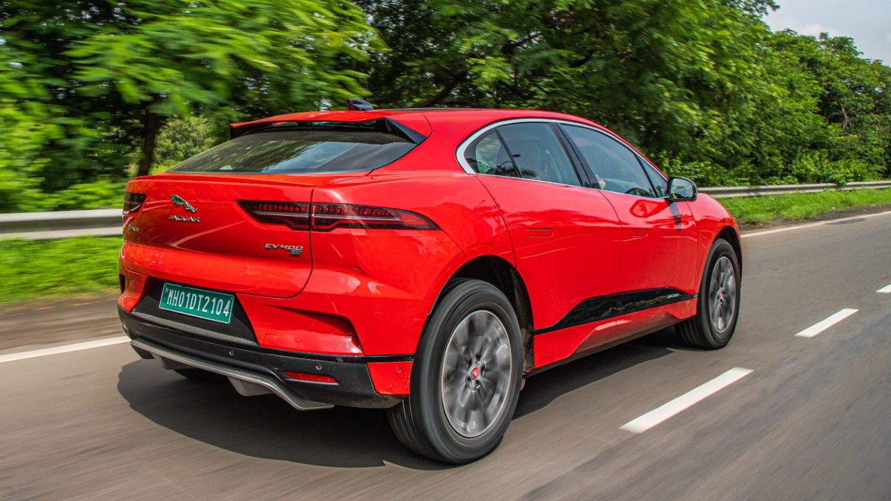 2021 Jaguar I Pace Electric Driving Rear Boot