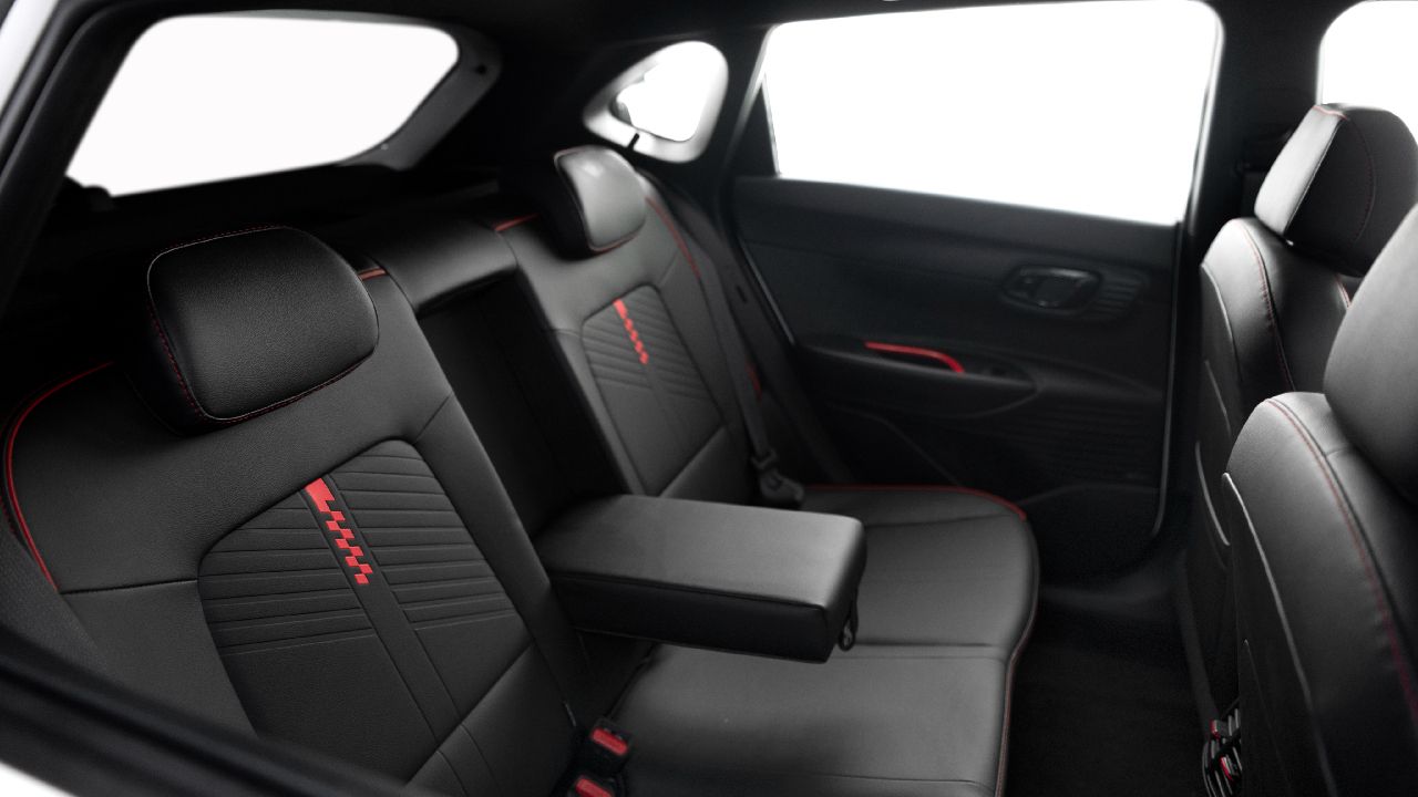 Hyundai I20 N Line Rear Seat Details Interior Shots