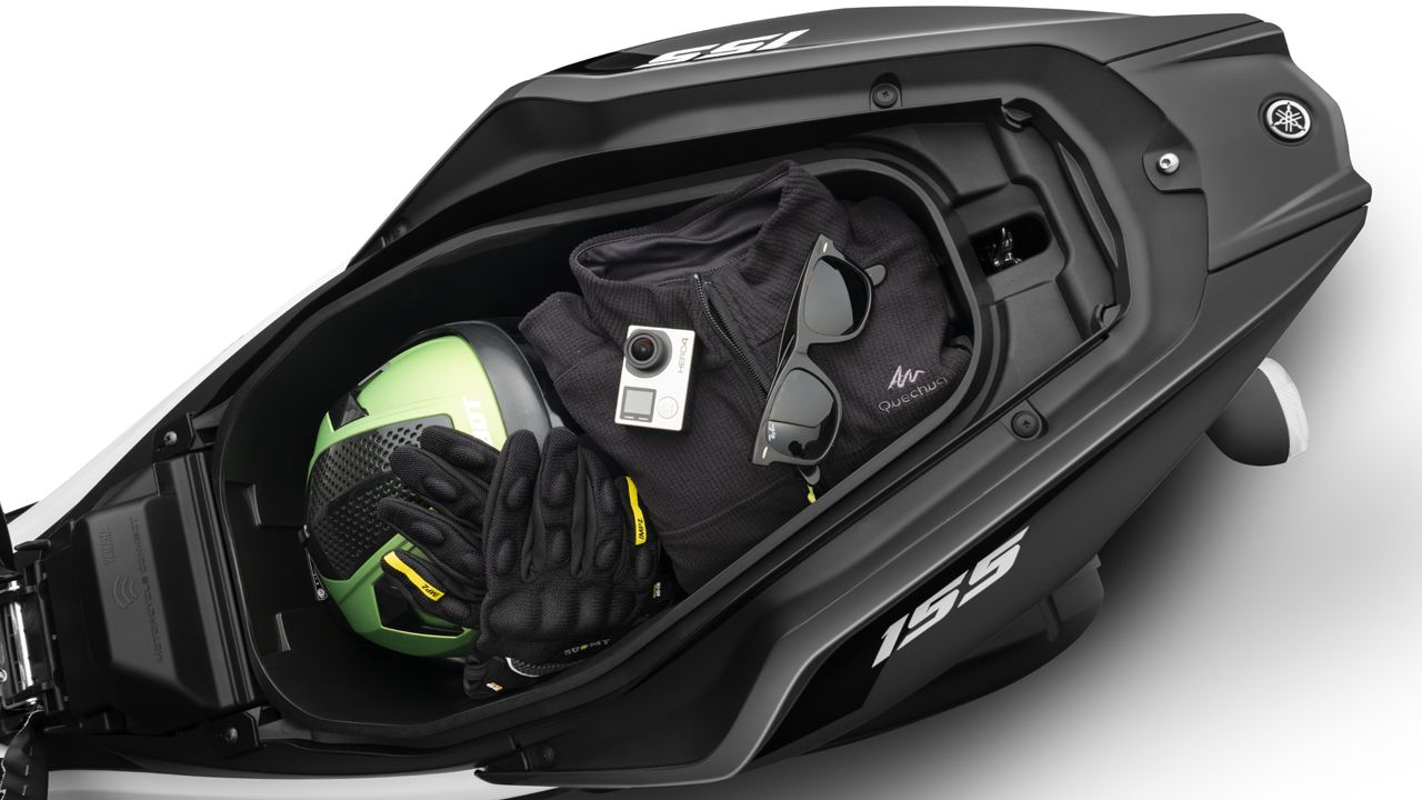 Yamaha Aerox 155 Underseat Storage