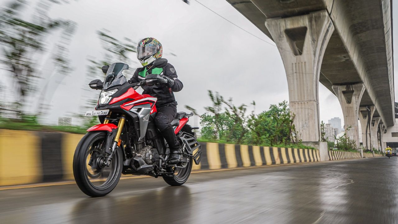 Honda Cb200x Review In Action Front Three Quarter M