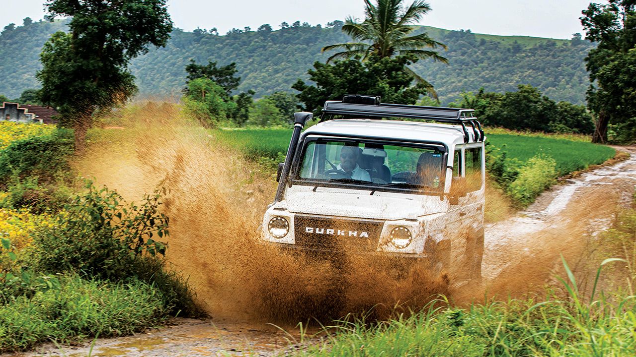 2021 Force Gurkha Motion Splash Shot