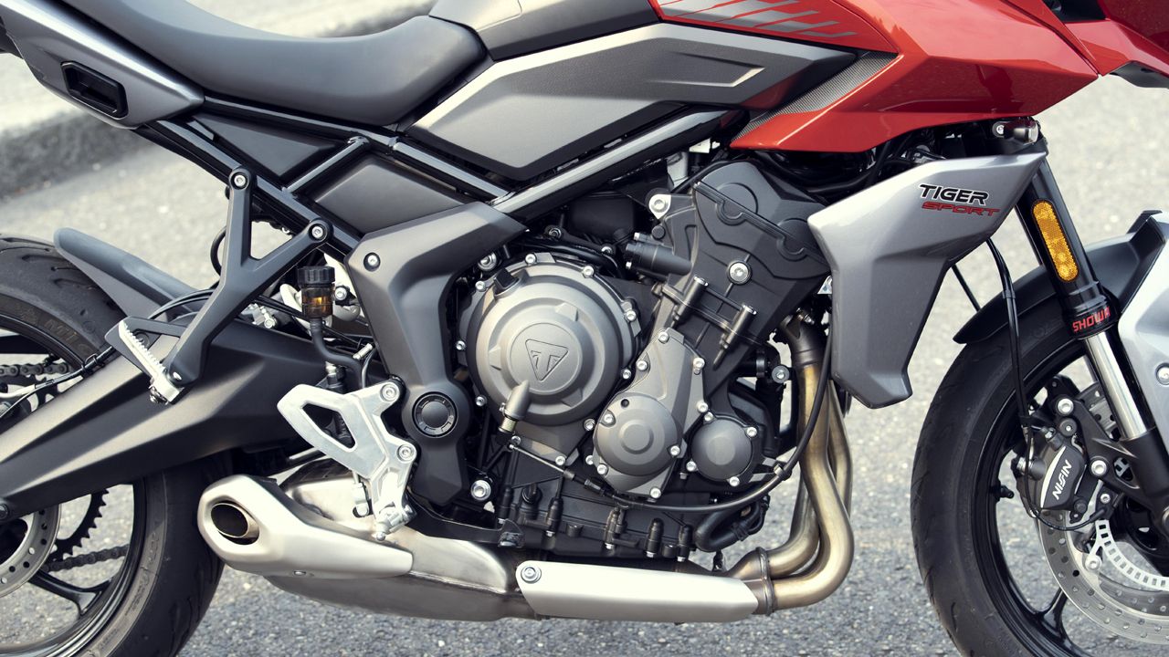 Triumph Tiger Sport 660 Engine View