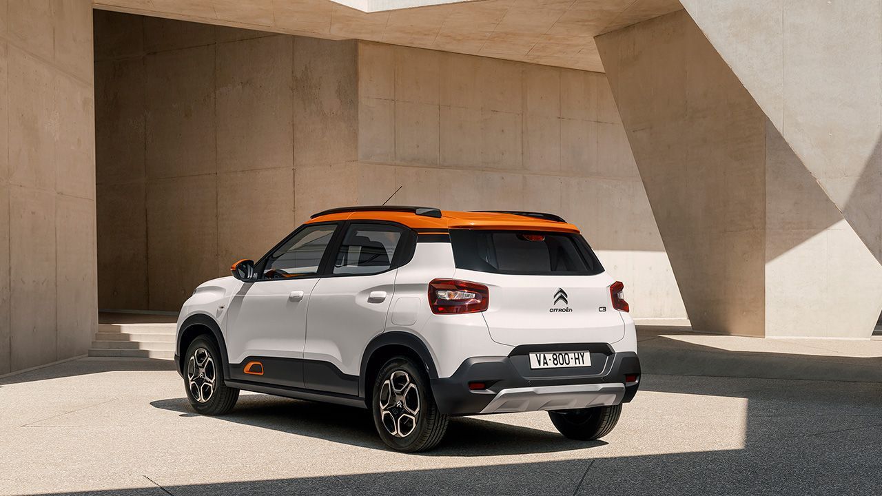 2022 Citroen C3 Rear Quarter Static