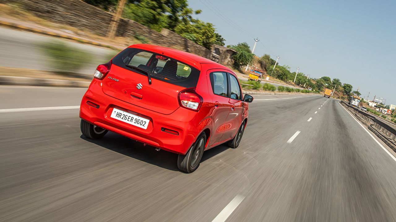 Maruti Suzuki Celerio Rear Three Quarter Motion1