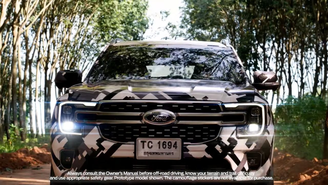 2022 Ford Endeavour Front Motion