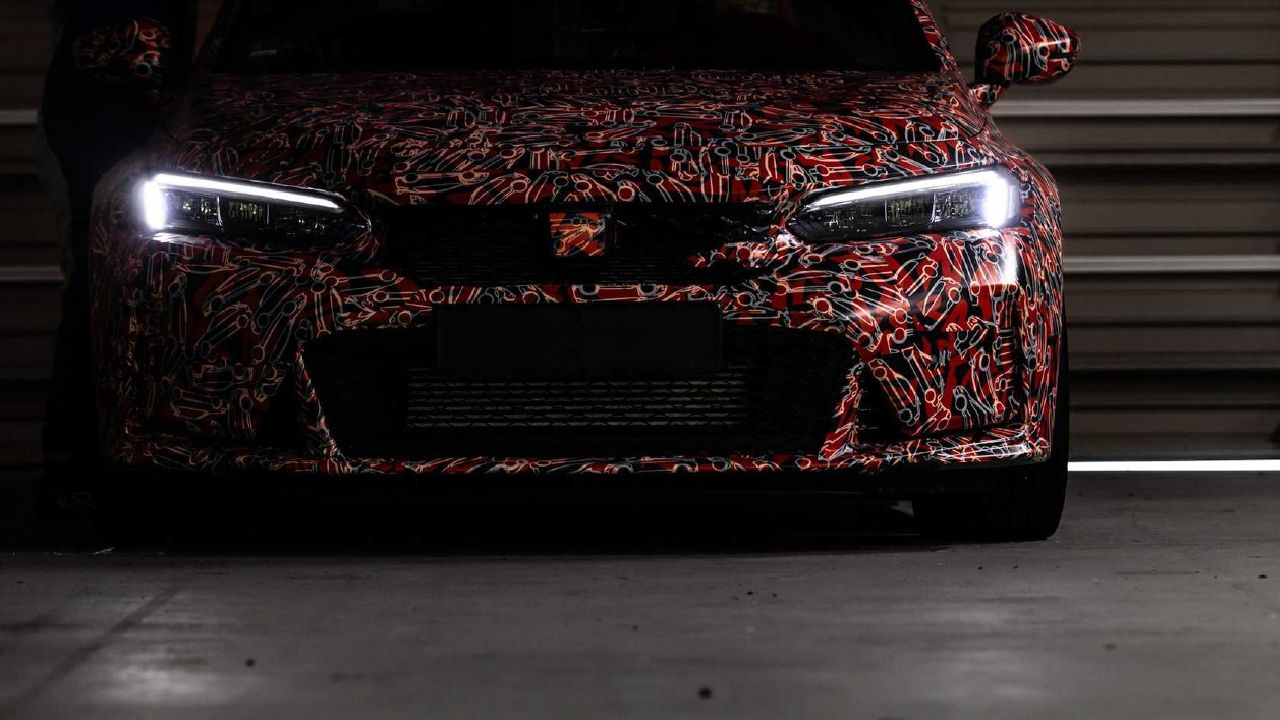 2022 Honda Civic Type R Prototype Front Static