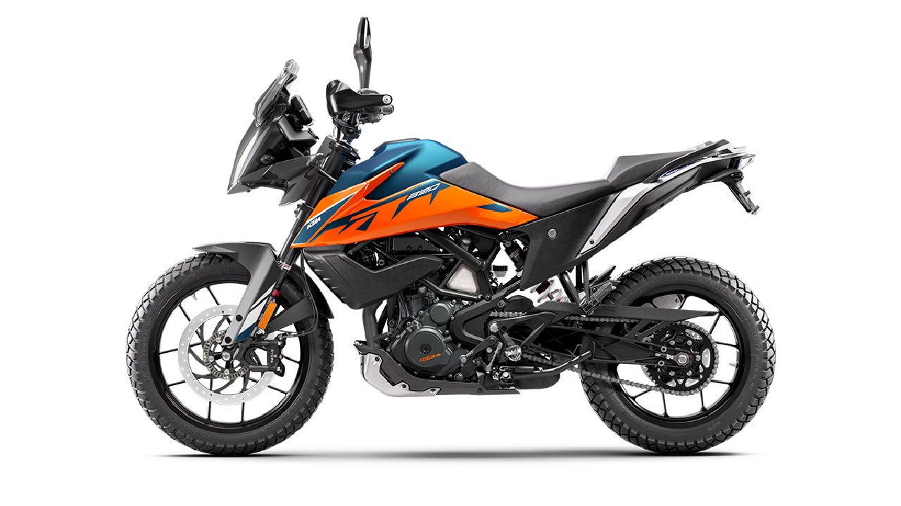 2022 KTM 390 Adventure Side Profile Static