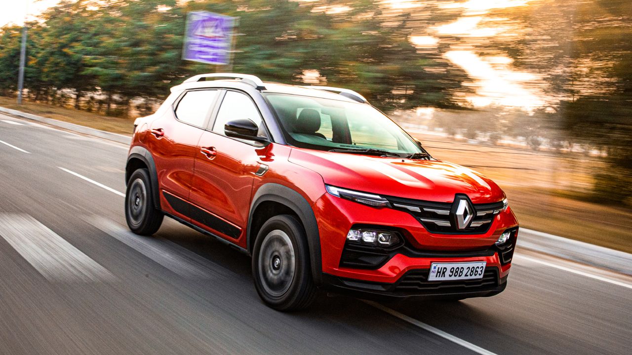 Renault Kiger CVT Front Quarter Motion